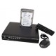 DVR 4 Canais Super Compact c/ HD de 500GB